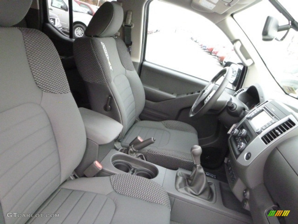 Graphite Interior 2017 Nissan Frontier Pro-4X Crew Cab 4x4 Photo #116905223