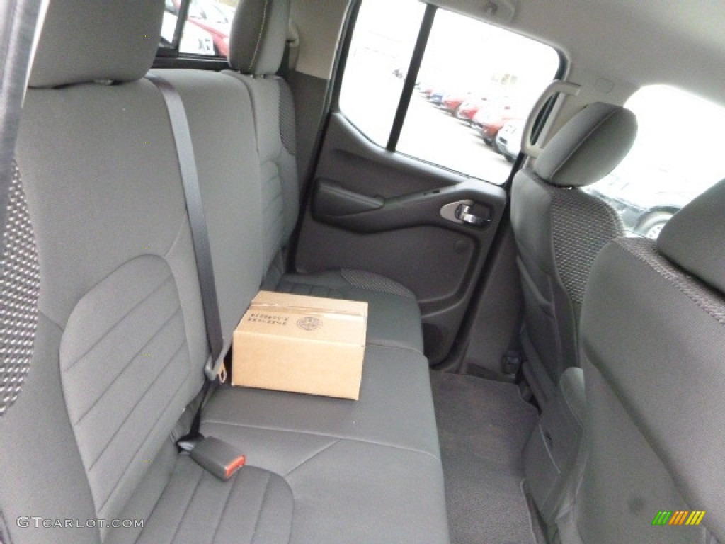 2017 Nissan Frontier Pro-4X Crew Cab 4x4 Rear Seat Photo #116905268