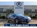 Fathom Blue Pearl 2017 Acura TLX Technology Sedan