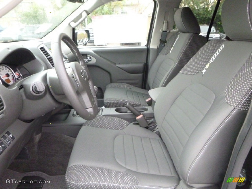 2017 Nissan Frontier Pro-4X Crew Cab 4x4 Interior Color Photos