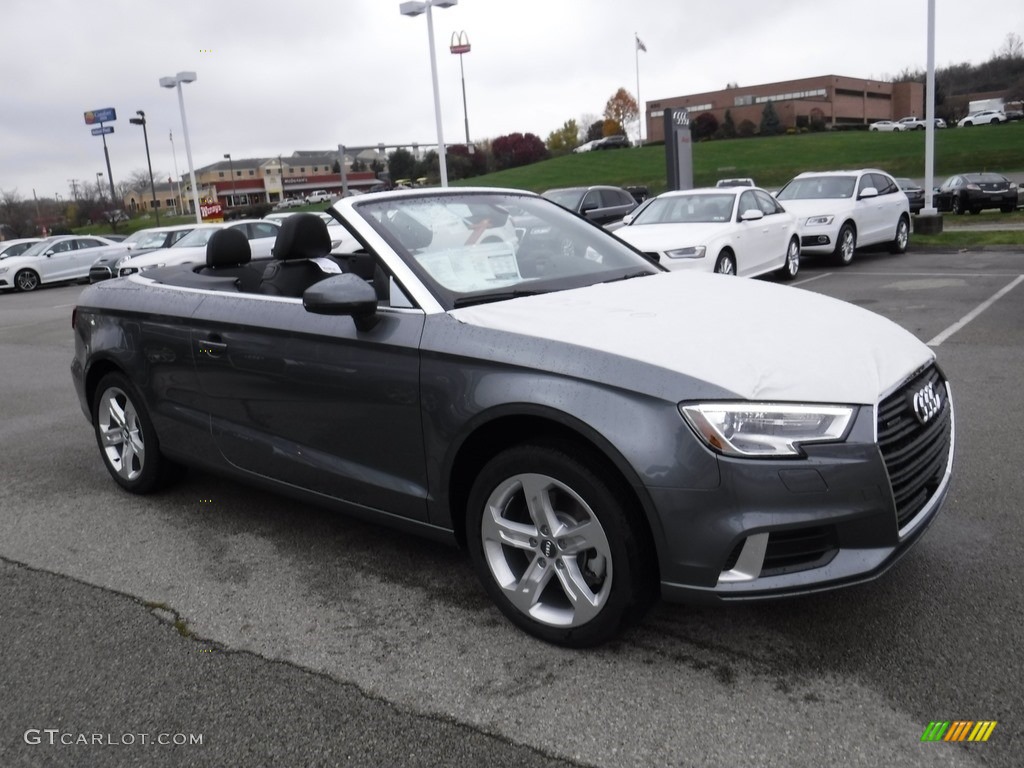 Monsoon Gray Metallic 2017 Audi A3 2.0 Premium quttaro Exterior Photo #116905694