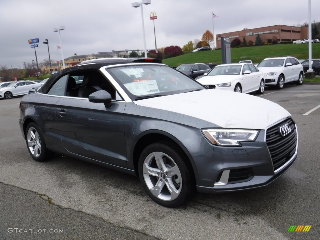 Monsoon Gray Metallic 2017 Audi A3 2.0 Premium quttaro Exterior Photo #116905757