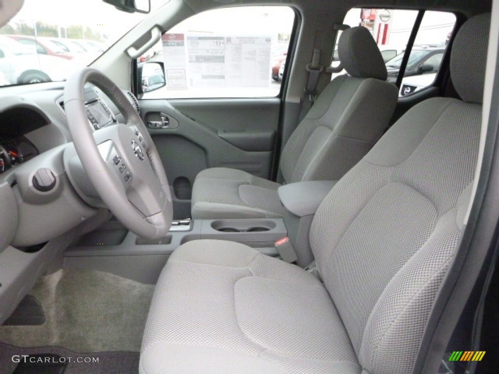 Graphite Interior 2017 Nissan Frontier SV Crew Cab 4x4 Photo #116905919
