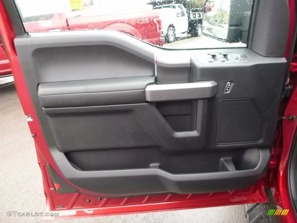 2017 F150 XLT SuperCab 4x4 - Ruby Red / Black photo #12