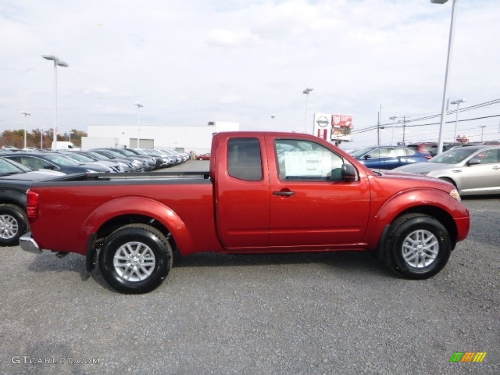 Lava Red 2017 Nissan Frontier SV King Cab 4x4 Exterior Photo #116906183