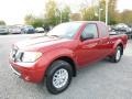 Lava Red 2017 Nissan Frontier SV King Cab 4x4 Exterior
