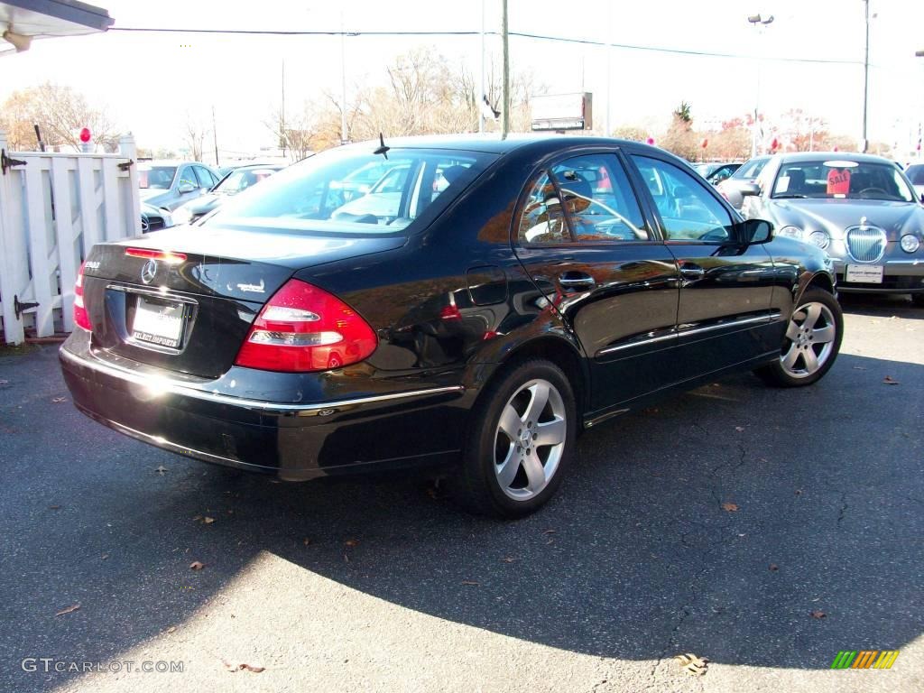 2003 E 500 Sedan - Black / Charcoal photo #5