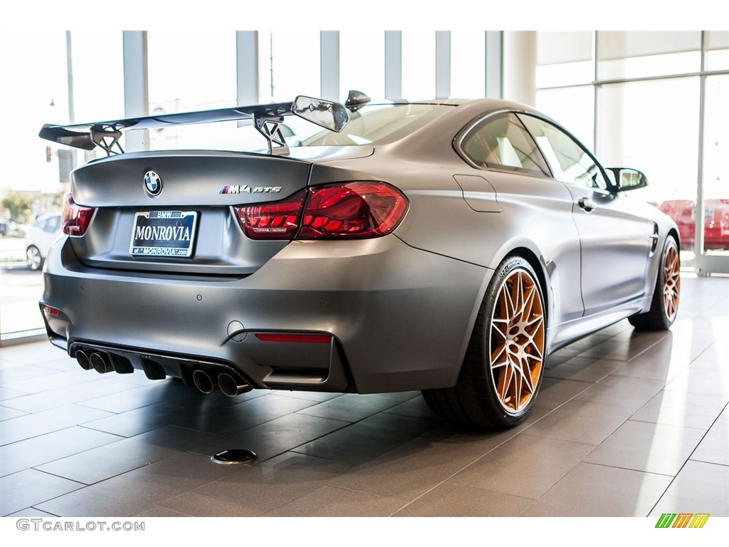 2016 M4 GTS Coupe - Frozen Dark Grey Metallic / Black photo #3