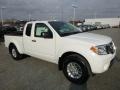 Glacier White 2017 Nissan Frontier SV King Cab 4x4 Exterior