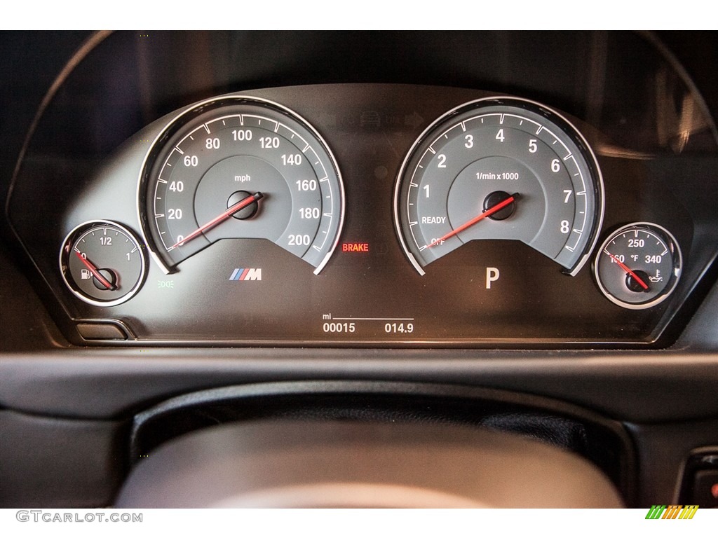 2016 BMW M4 GTS Coupe Gauges Photos