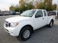 Glacier White 2017 Nissan Frontier SV King Cab 4x4 Exterior