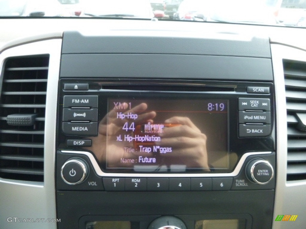2017 Nissan Frontier SV King Cab 4x4 Beige Dashboard Photo #116906879