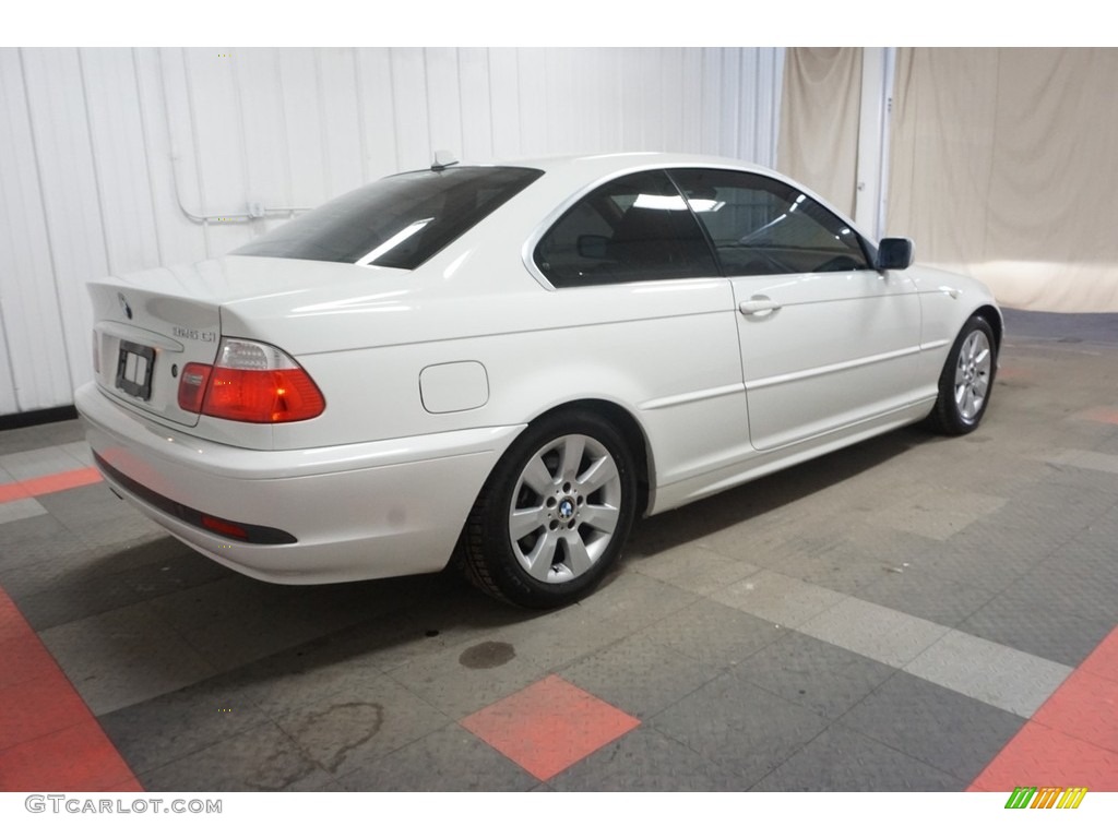 2005 3 Series 325i Coupe - Alpine White / Sand photo #6