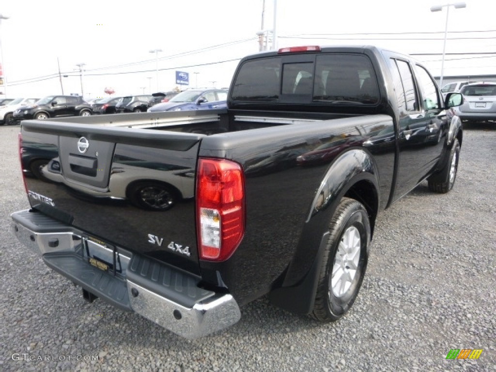 Magnetic Black 2017 Nissan Frontier SV Crew Cab 4x4 Exterior Photo #116907101