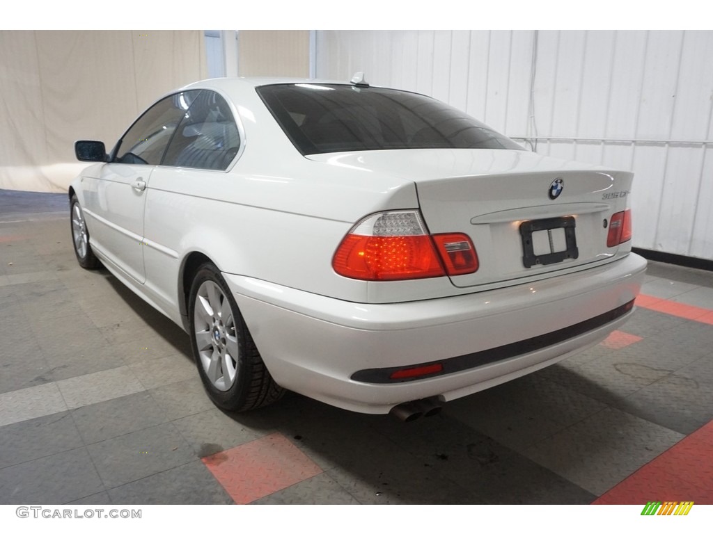 2005 3 Series 325i Coupe - Alpine White / Sand photo #9
