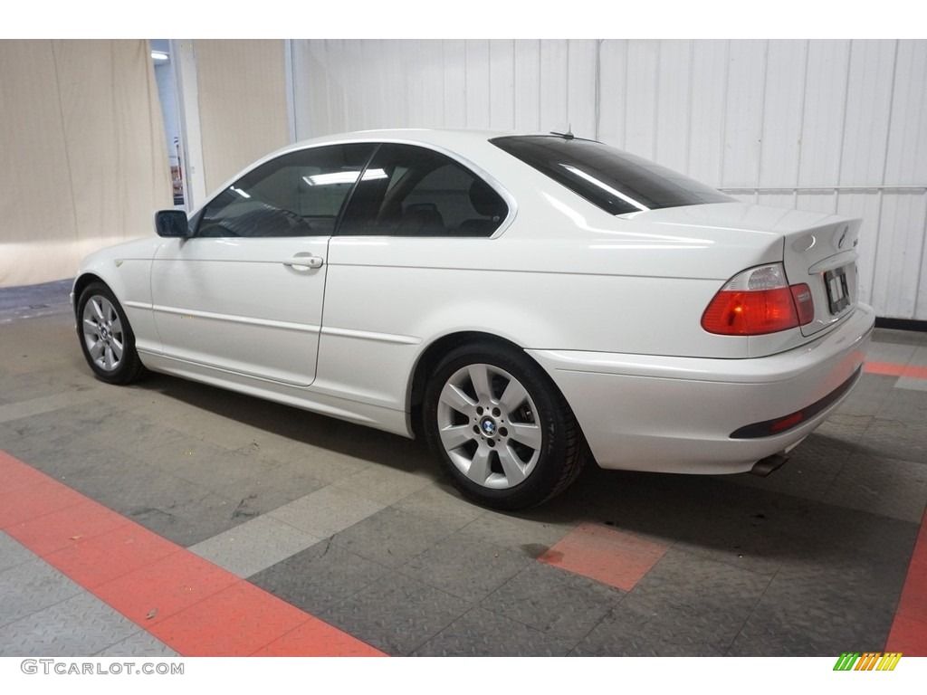 2005 3 Series 325i Coupe - Alpine White / Sand photo #10