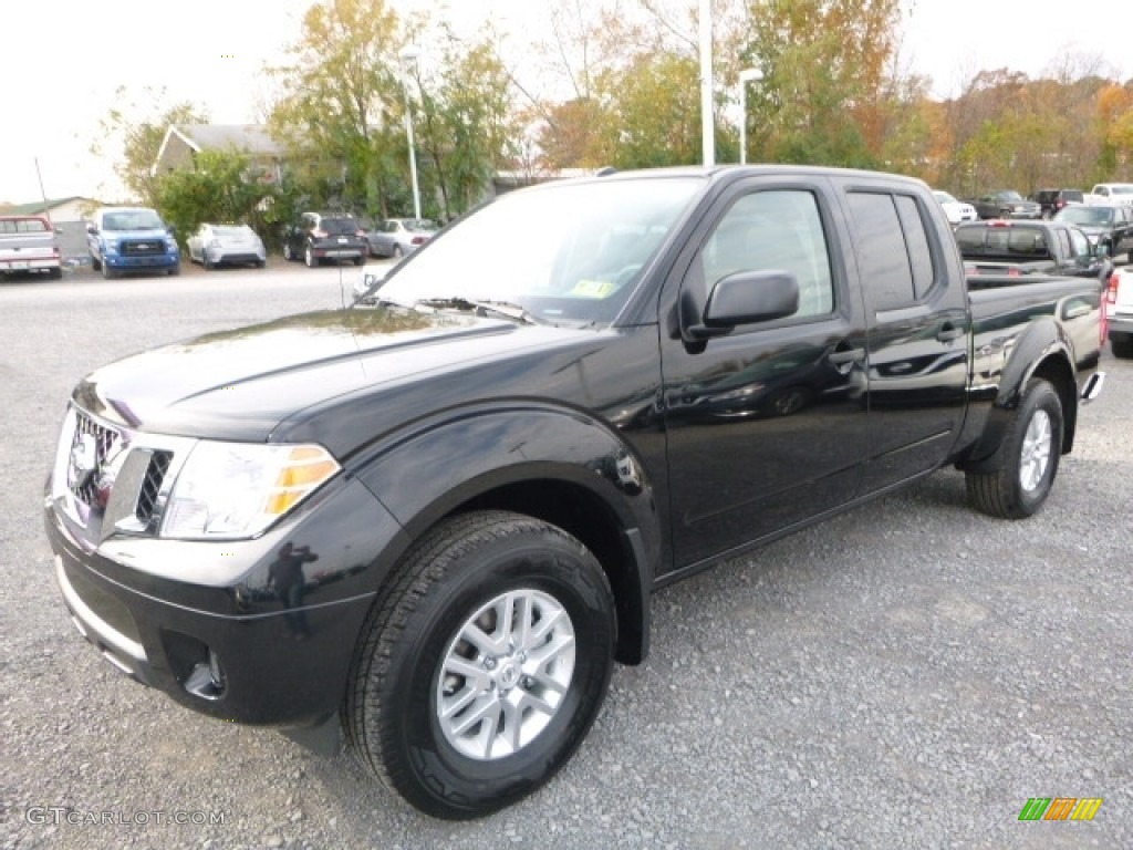 Magnetic Black 2017 Nissan Frontier SV Crew Cab 4x4 Exterior Photo #116907197