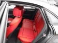 Magma Red/Anthracite Stitching Rear Seat Photo for 2017 Audi S3 #116907533