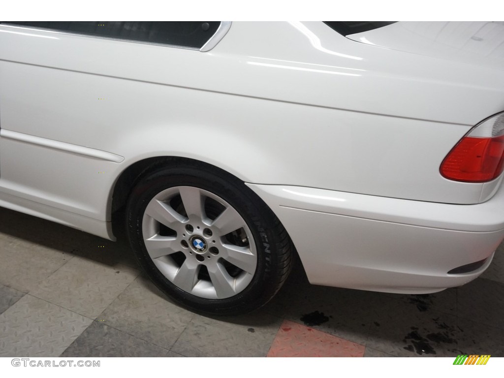 2005 3 Series 325i Coupe - Alpine White / Sand photo #36