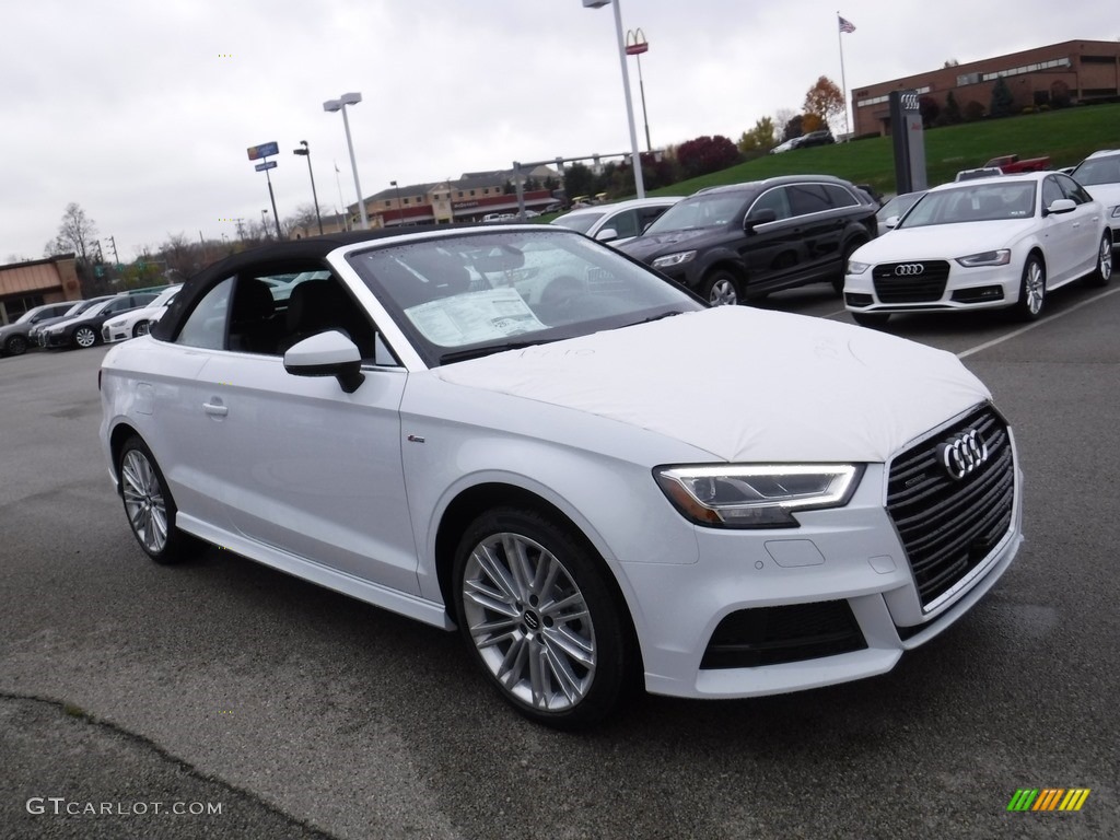 Glacier White Metallic 2017 Audi A3 2.0 Premium Plus quattro Exterior Photo #116907938