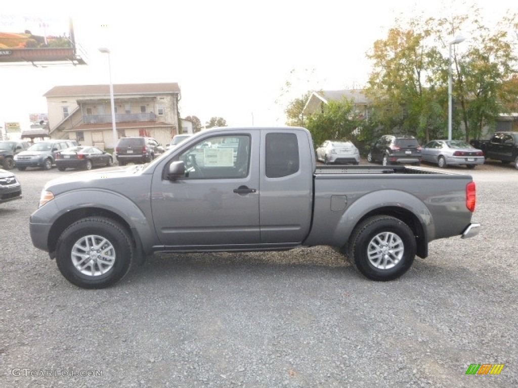 2017 Frontier SV King Cab 4x4 - Gun Metallic / Graphite photo #10