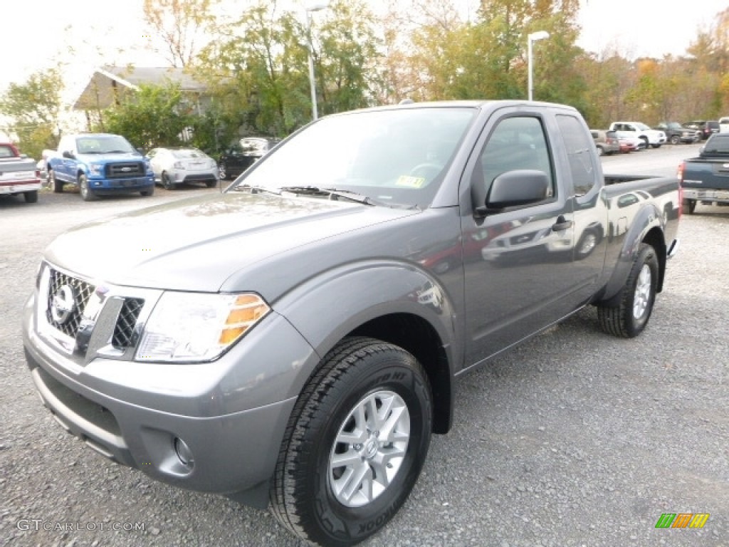 Gun Metallic 2017 Nissan Frontier SV King Cab 4x4 Exterior Photo #116908076