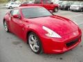 2009 Solid Red Nissan 370Z Sport Touring Coupe  photo #4