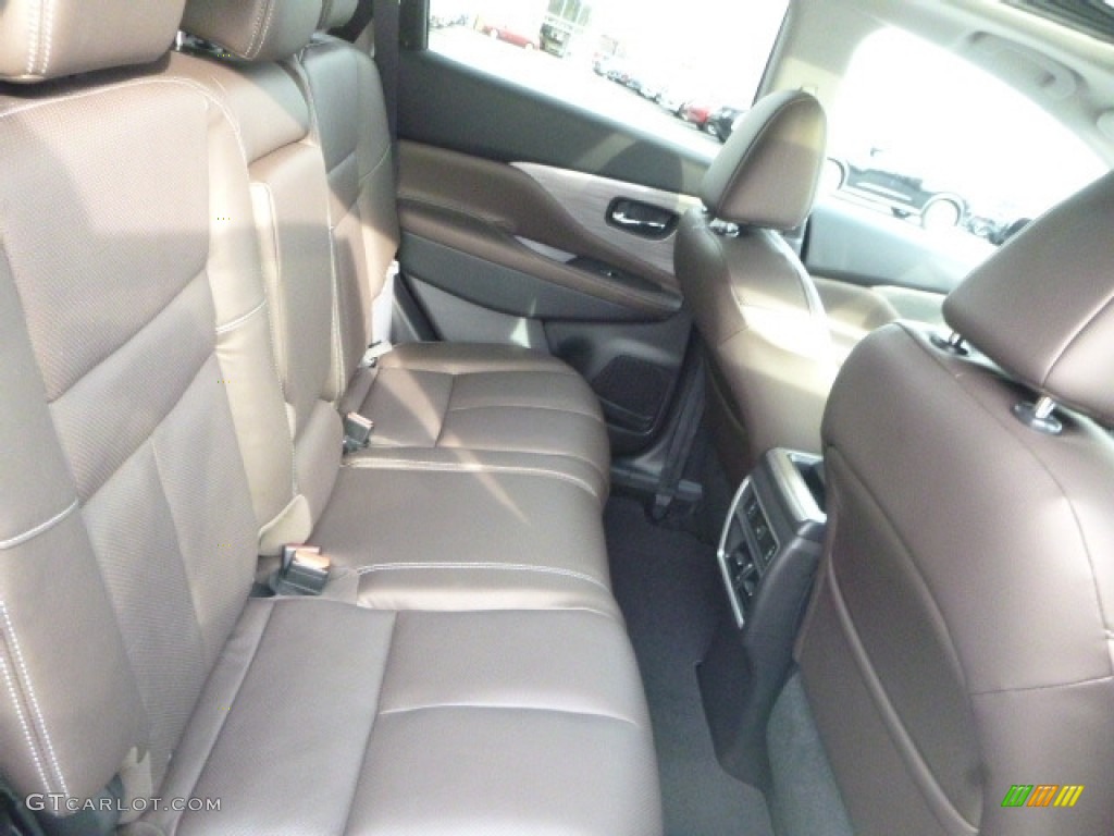 2017 Nissan Murano Platinum AWD Rear Seat Photos