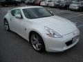 2009 Pearl White Nissan 370Z Sport Touring Coupe  photo #4