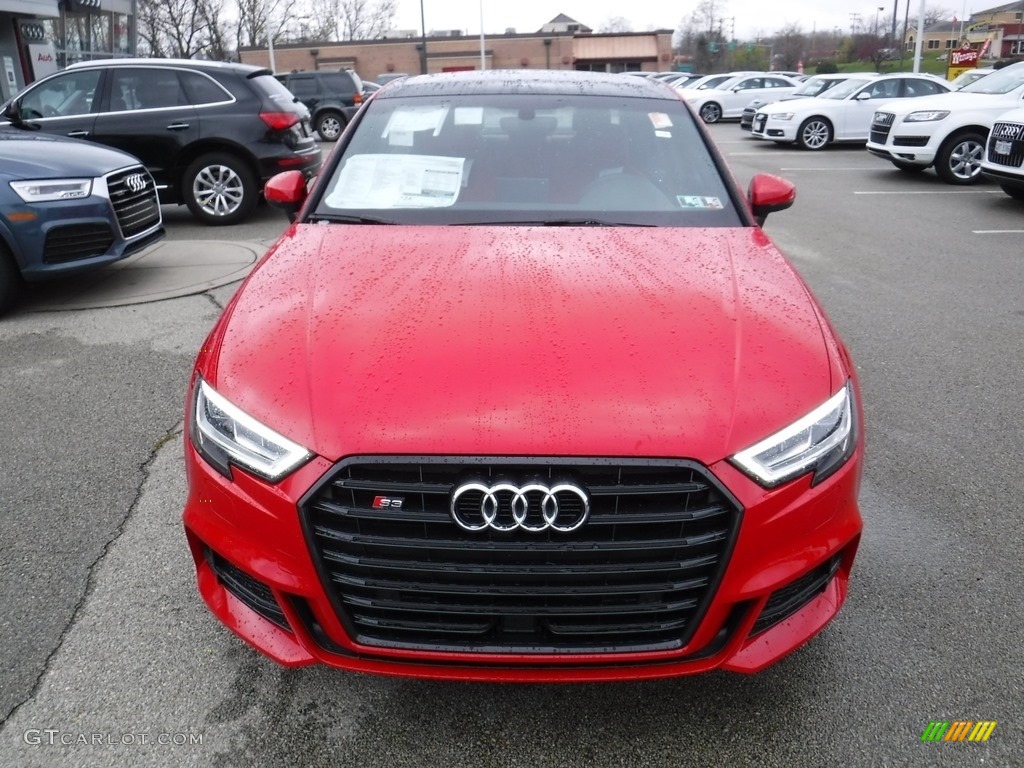 Tango Red Metallic 2017 Audi S3 2.0T Premium Plus quattro Exterior Photo #116908883