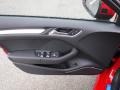 Magma Red/Anthracite Stitching Door Panel Photo for 2017 Audi S3 #116909117