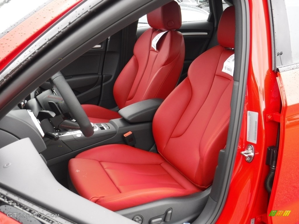 2017 Audi S3 2.0T Premium Plus quattro Front Seat Photo #116909213