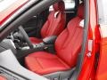 Magma Red/Anthracite Stitching Front Seat Photo for 2017 Audi S3 #116909213