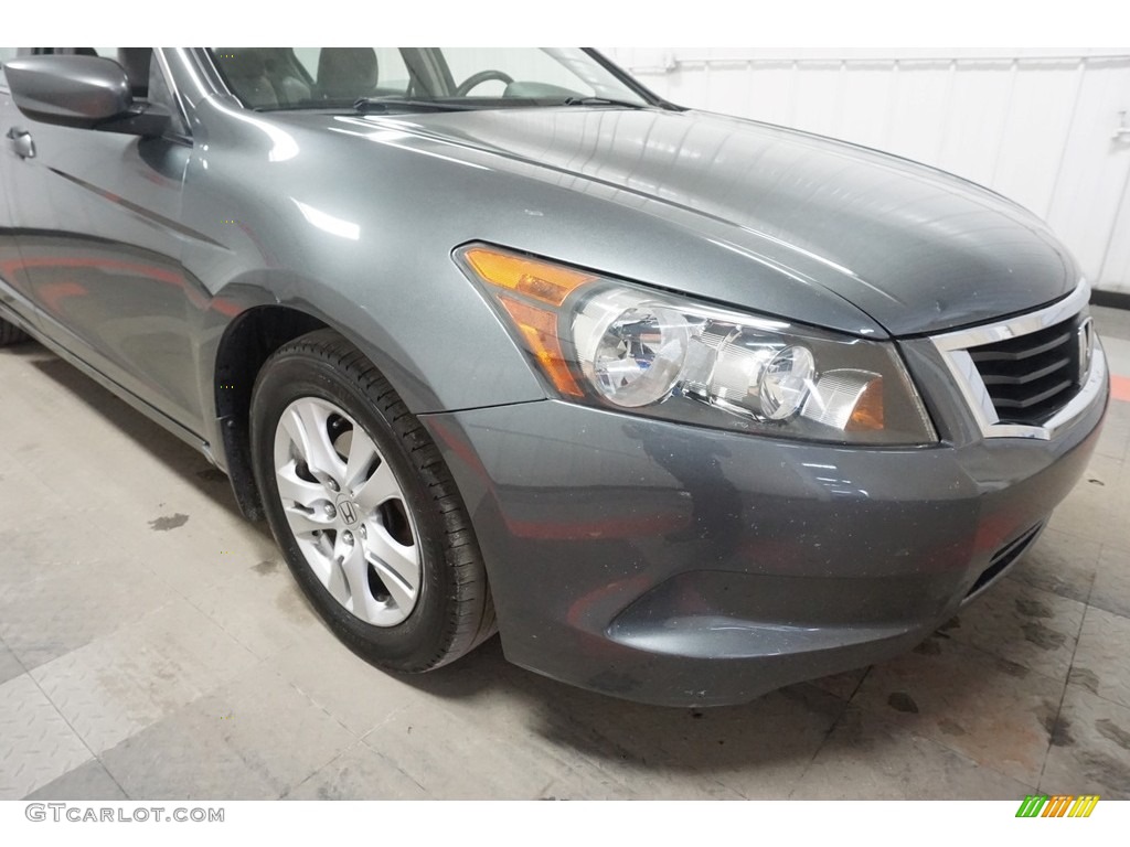 2008 Accord LX-P Sedan - Polished Metal Metallic / Gray photo #36