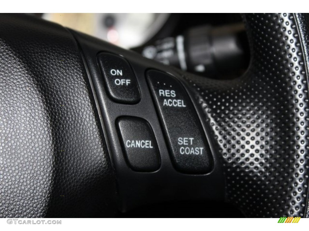 2007 MAZDA3 i Touring Sedan - Galaxy Gray Mica / Gray/Black photo #13