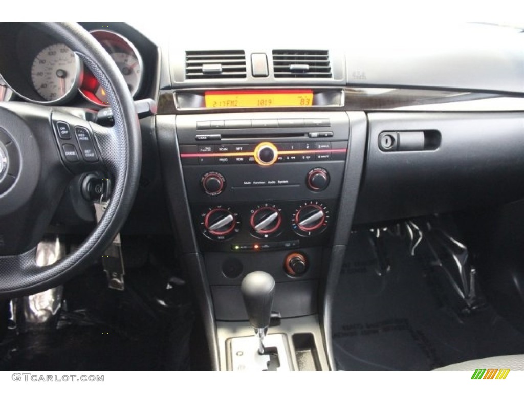 2007 MAZDA3 i Touring Sedan - Galaxy Gray Mica / Gray/Black photo #15