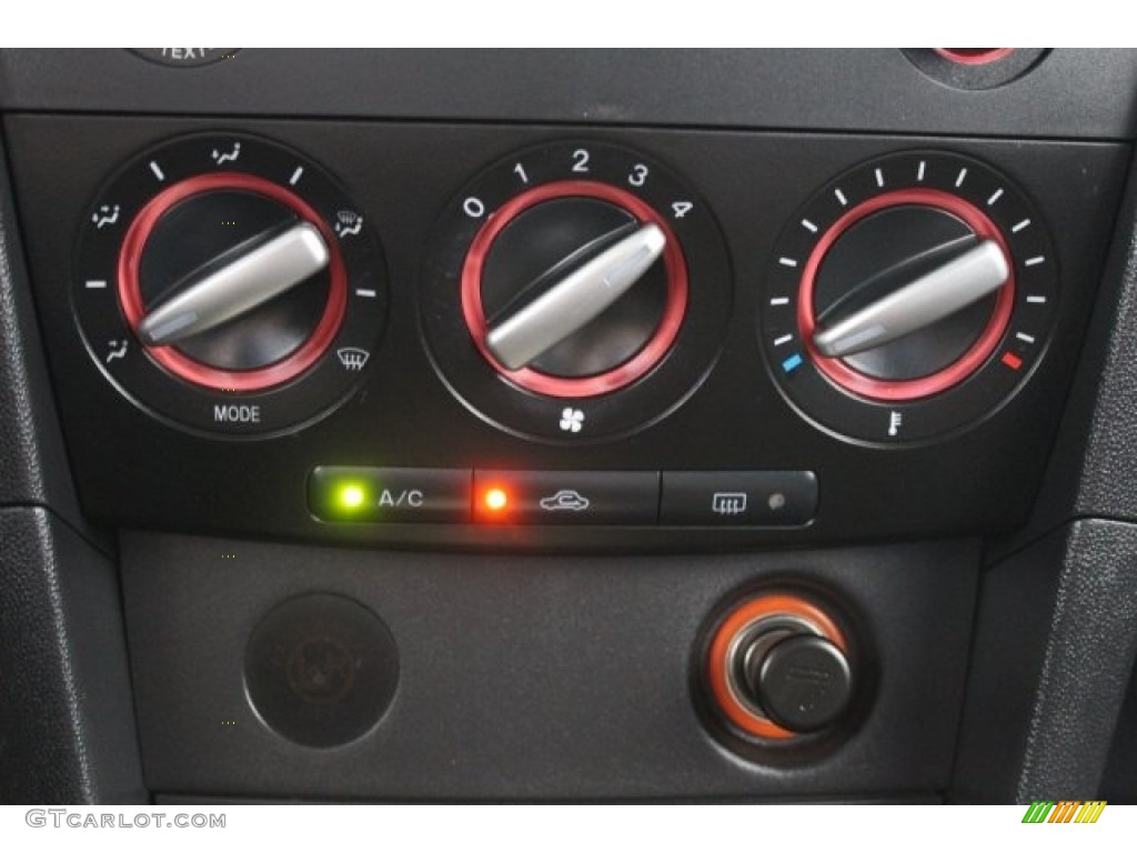 2007 MAZDA3 i Touring Sedan - Galaxy Gray Mica / Gray/Black photo #17