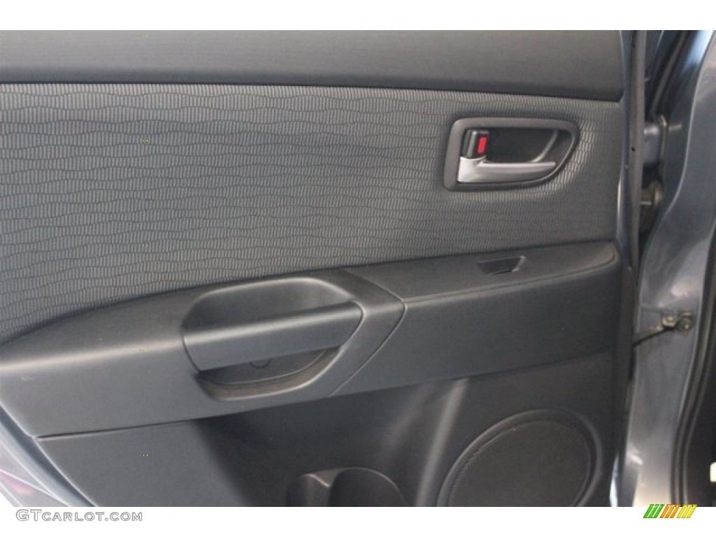 2007 MAZDA3 i Touring Sedan - Galaxy Gray Mica / Gray/Black photo #20