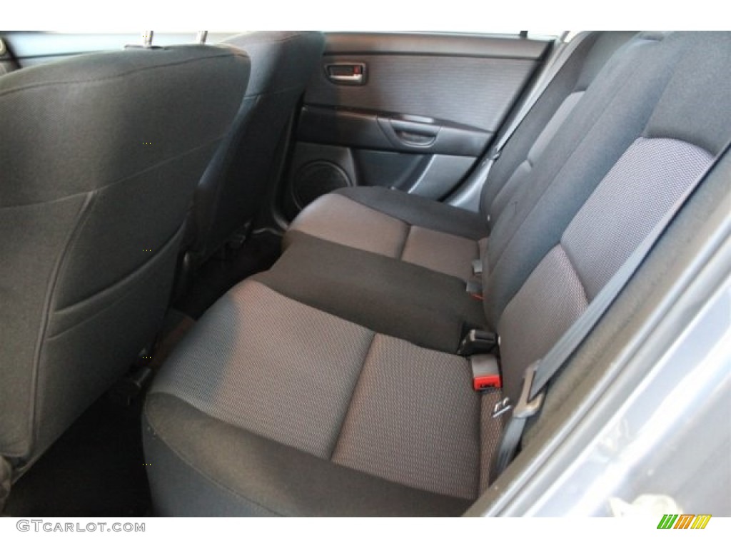 2007 MAZDA3 i Touring Sedan - Galaxy Gray Mica / Gray/Black photo #21