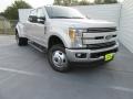 Ingot Silver - F350 Super Duty Lariat Crew Cab 4x4 Photo No. 2