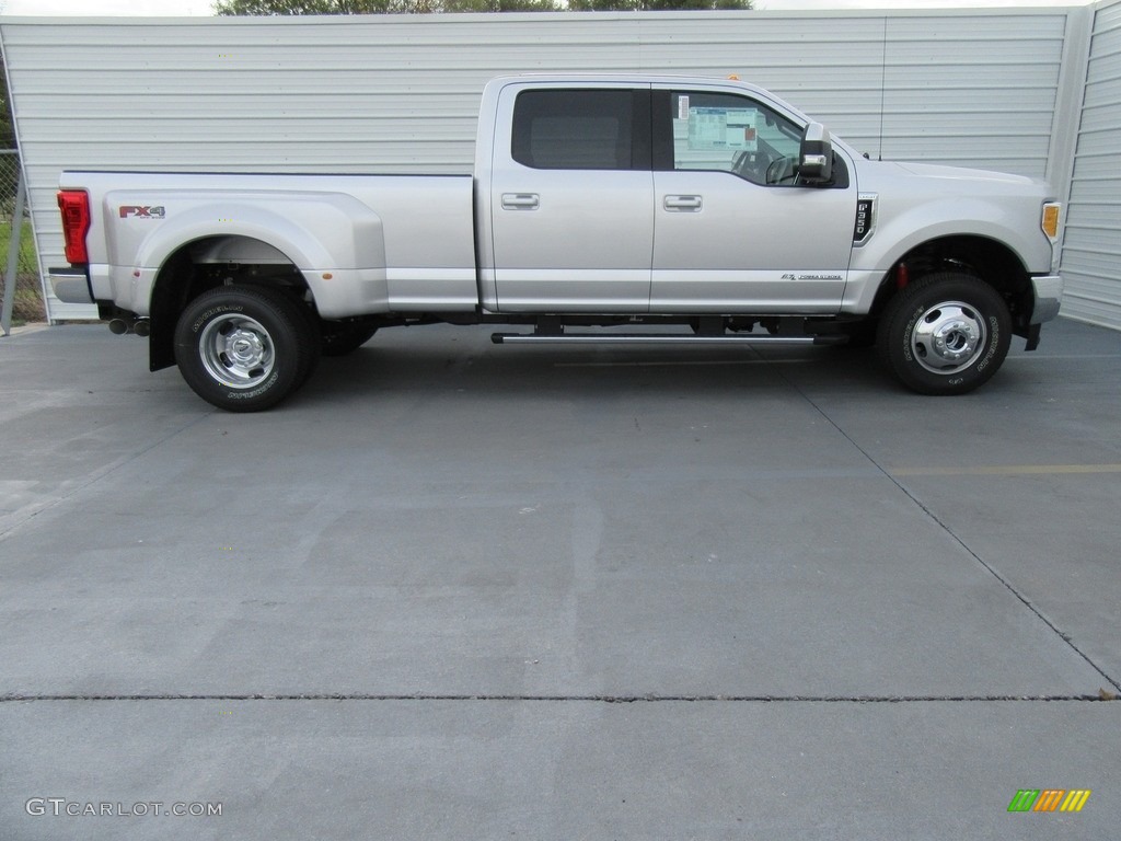 Ingot Silver 2017 Ford F350 Super Duty Lariat Crew Cab 4x4 Exterior Photo #116912888