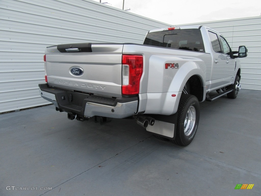 Ingot Silver 2017 Ford F350 Super Duty Lariat Crew Cab 4x4 Exterior Photo #116912912