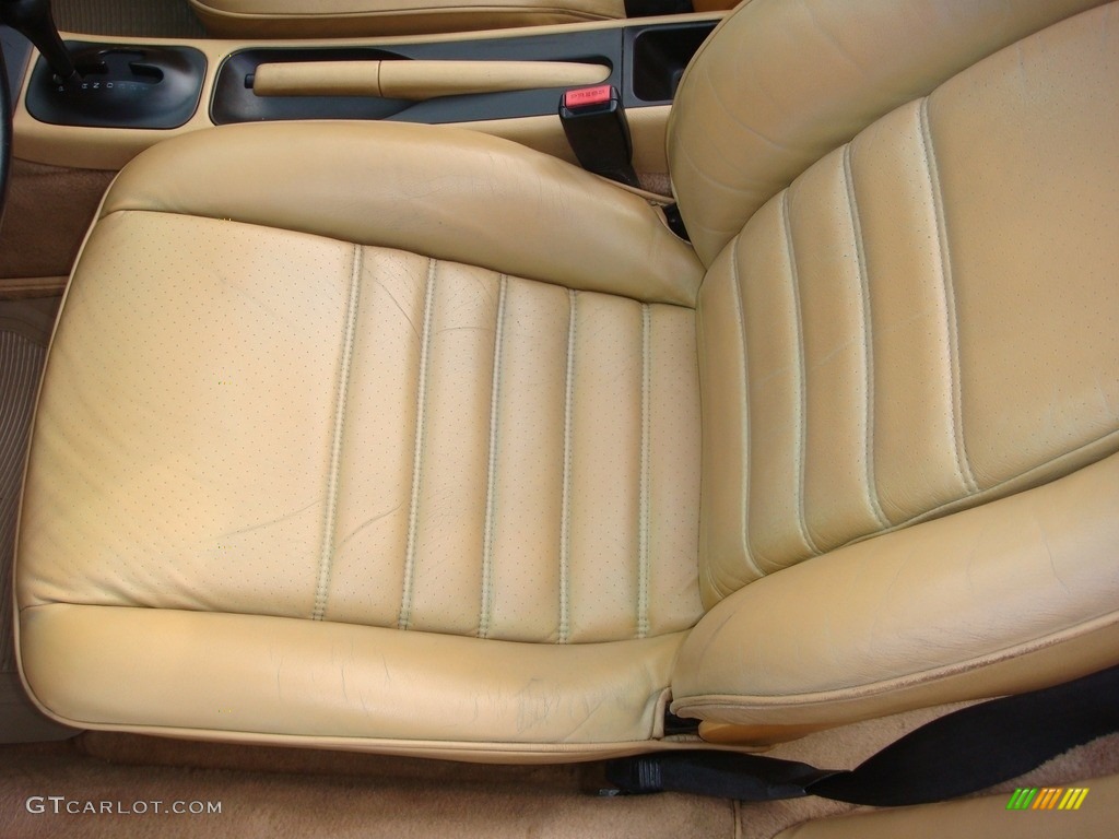 1990 Porsche 911 Carrera 2 Cabriolet Front Seat Photo #116913269