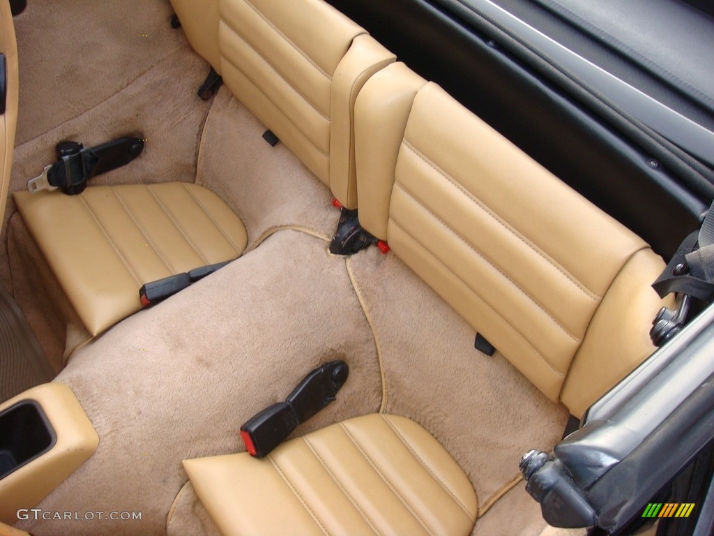 1990 Porsche 911 Carrera 2 Cabriolet Rear Seat Photos