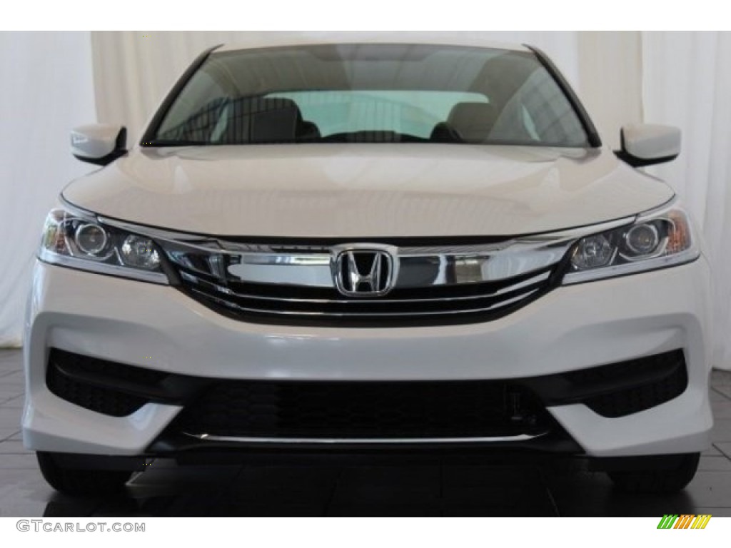 2017 Accord LX Sedan - White Orchid Pearl / Ivory photo #4