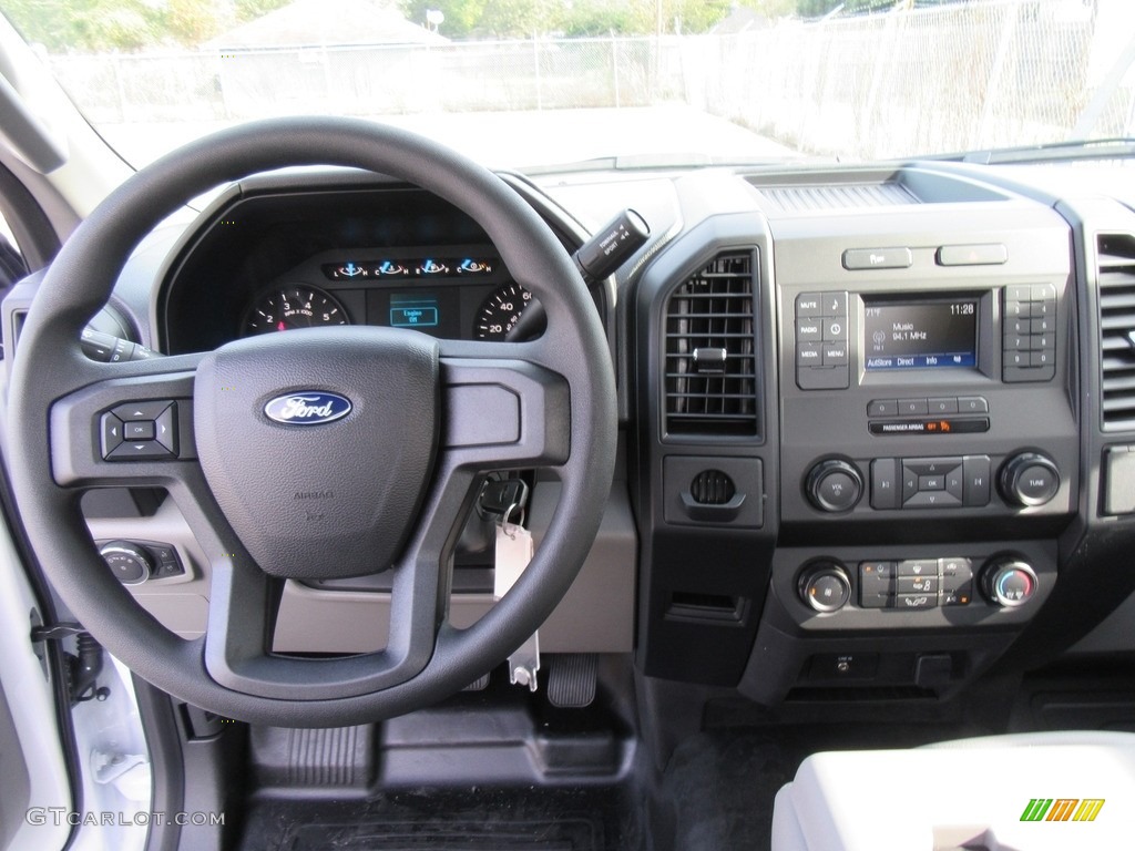 2016 F150 XL Regular Cab 4x4 - Oxford White / Medium Earth Gray photo #21