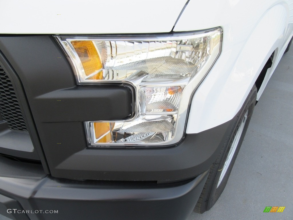 2016 F150 XL Regular Cab - Oxford White / Medium Earth Gray photo #9