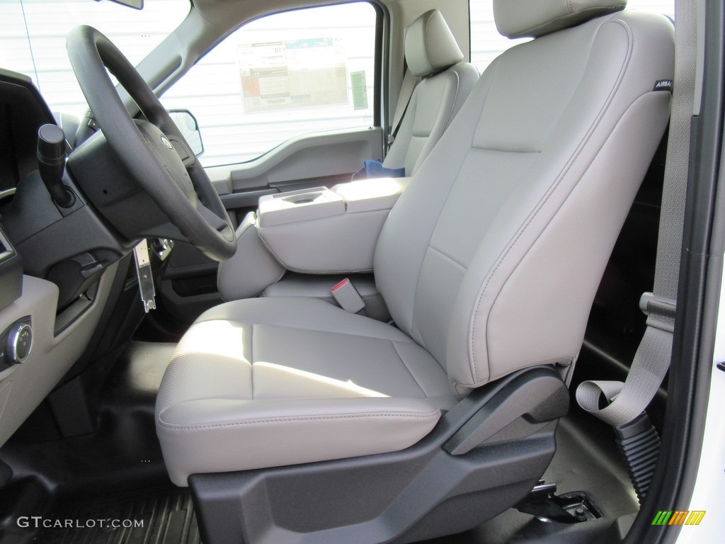 2016 F150 XL Regular Cab - Oxford White / Medium Earth Gray photo #19