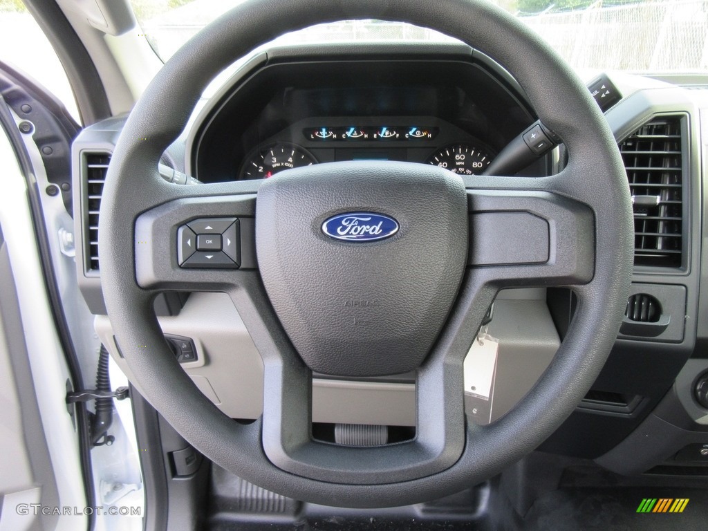 2016 F150 XL Regular Cab - Oxford White / Medium Earth Gray photo #26