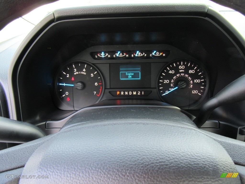 2016 F150 XL Regular Cab - Oxford White / Medium Earth Gray photo #27